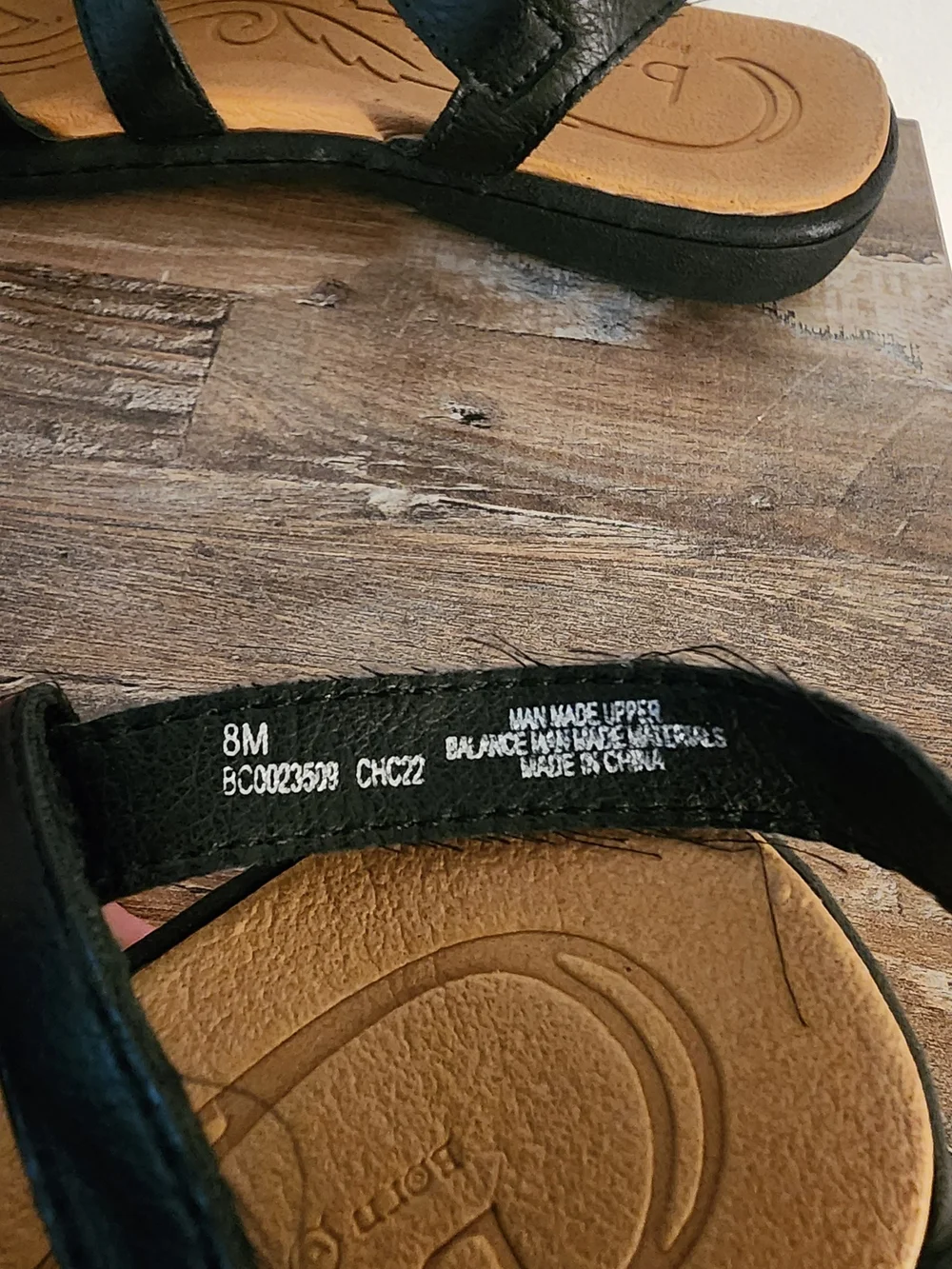 boc Black Strappy Women's Sandals